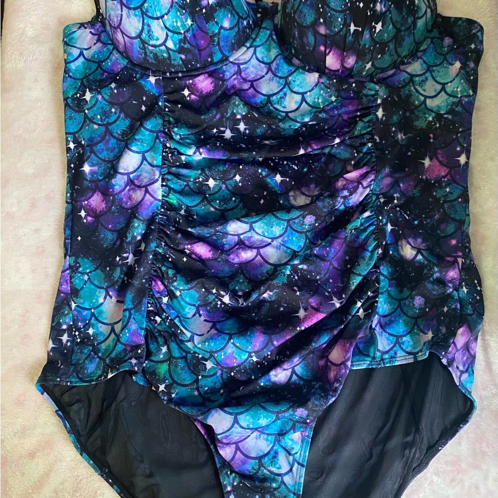 Torrid Vibrant Multicolor Swimsuit